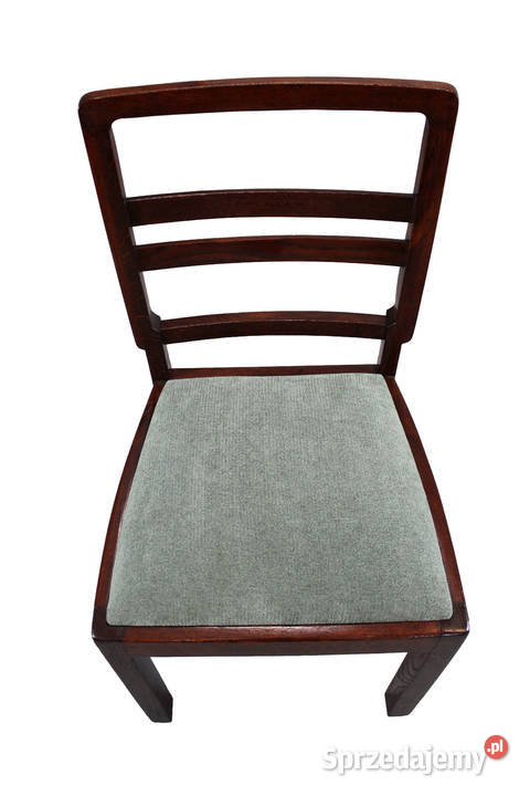 Dębowe krzesło renowacji nowe obicie antyki do Bydgoszcz