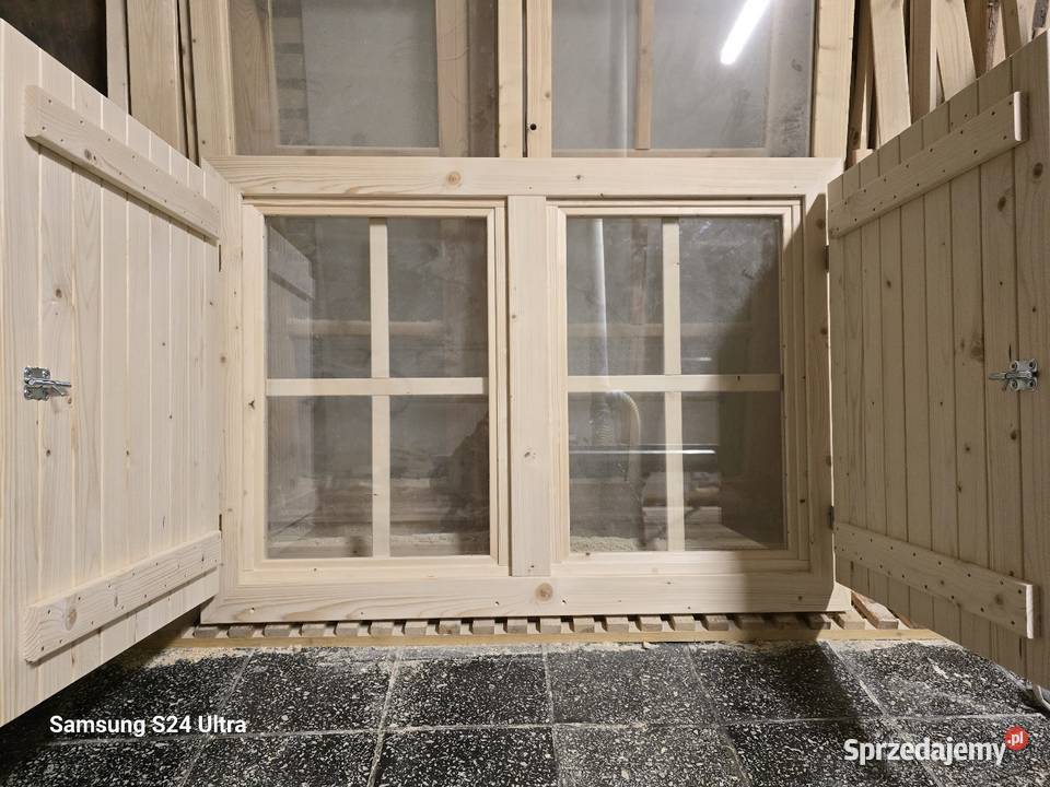 Okno drewniane 90 x 100