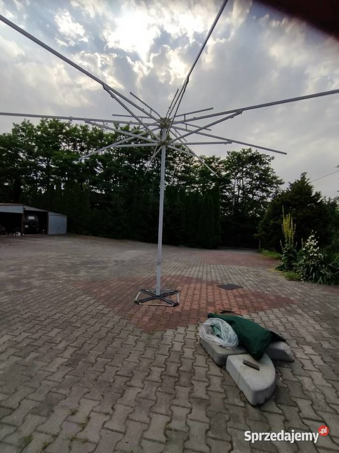 parasol ogrodowokawiarniany metal śląskie Wojkowice sprzedam