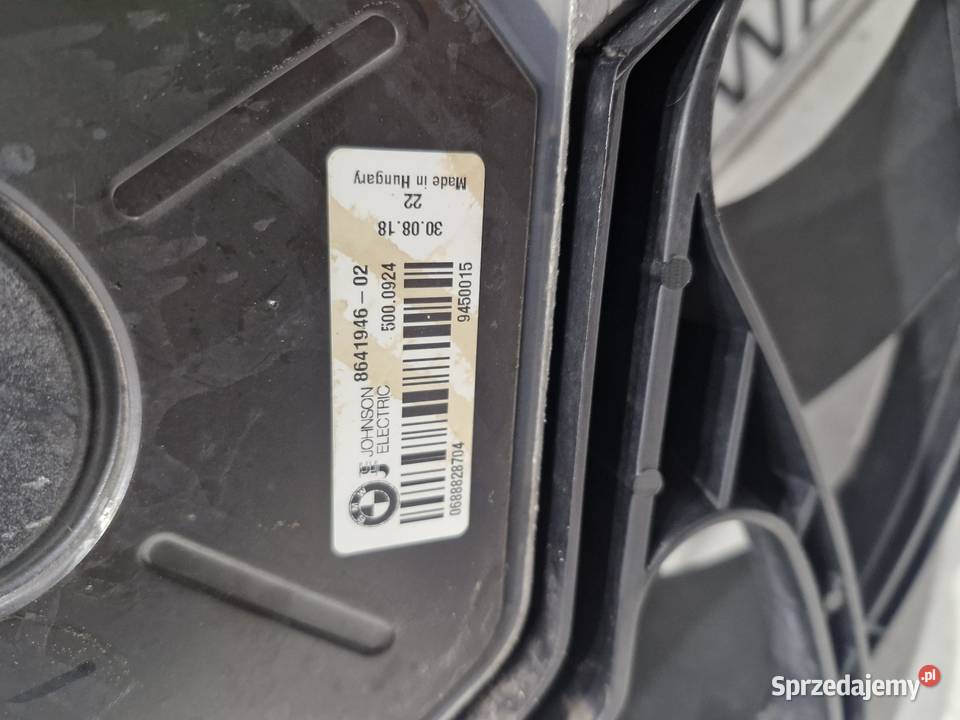 BMW F20 F22 F30 F31 WENTYLATOR CHŁODNICY