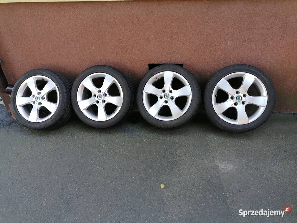Felgi aluminiowe 17 5x112 skoda lato 2024 opony