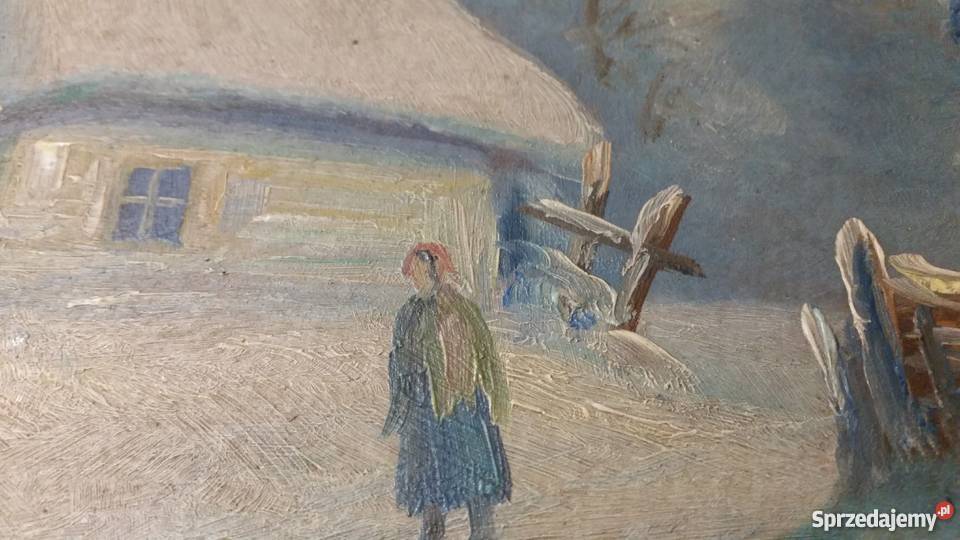 Andrzej Żywicki obraż olejny Malarstwo Kraków sprzedam