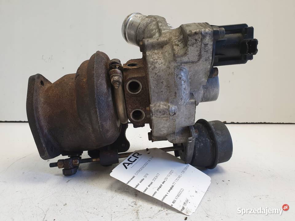 TURBOSPRĘŻARKA Citroen DS3 16 THP V760088380 osobowe Chełm sprzedam