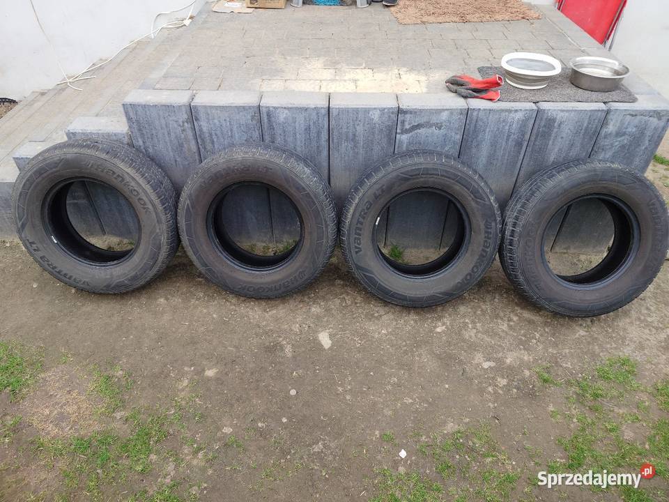 Sprzedam komplet opon Hankook Vantra LT Wieliczka