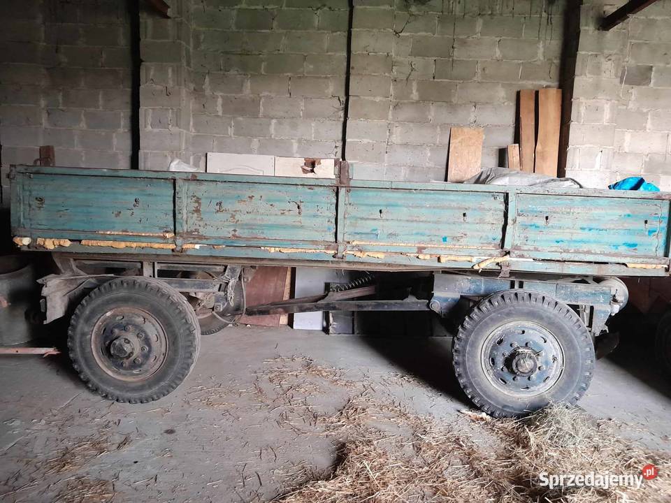 Przyczepa 6 ton d50 nieuszkodzony Przydworzyce