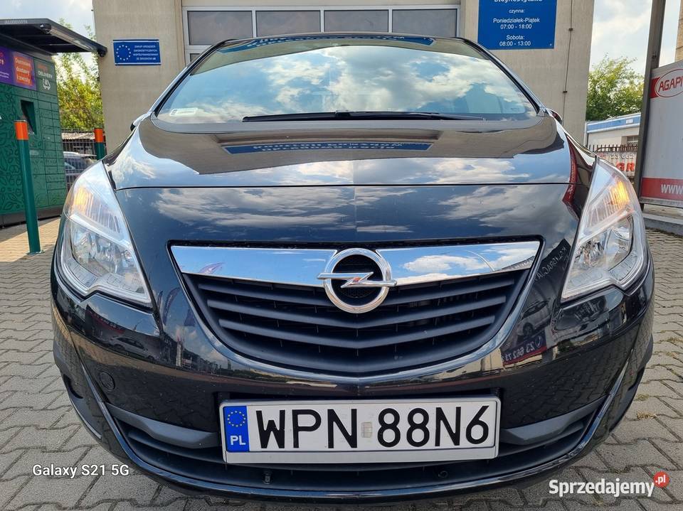 Opel Meriva B 14 120 polski salon półskóry alu gniazdo AUX Płońsk