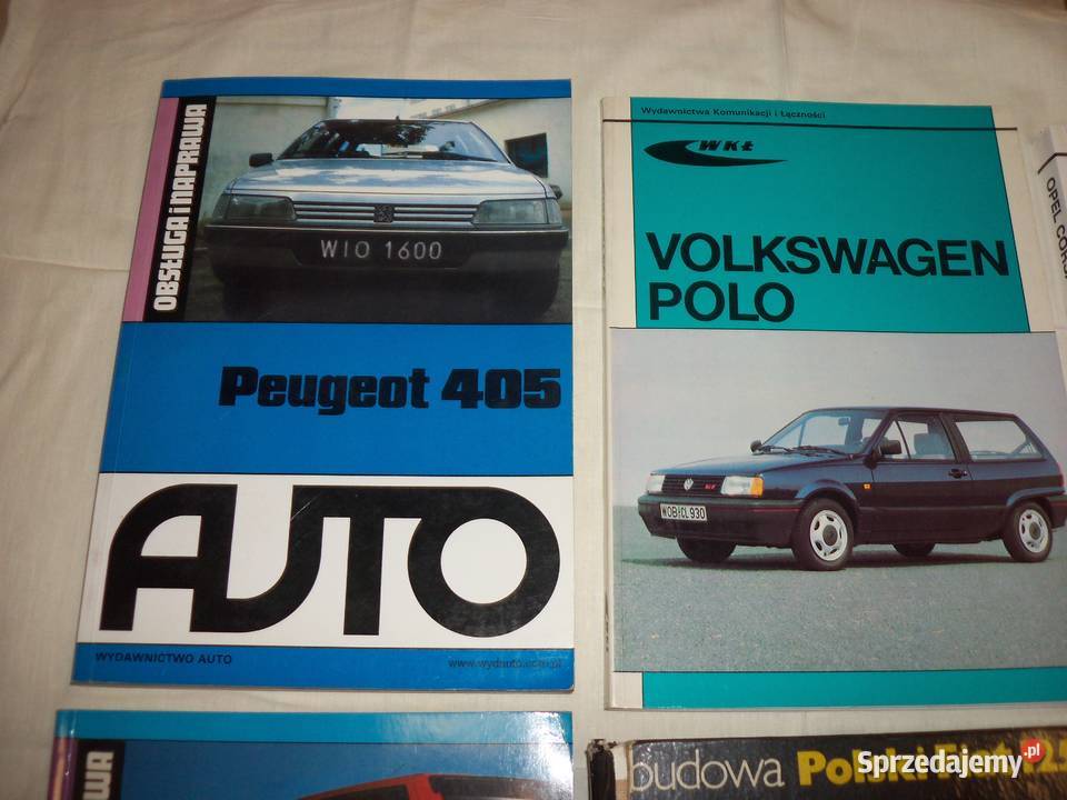 Książka naprawa obsługa Peugeot VW Polo Ford mazowieckie