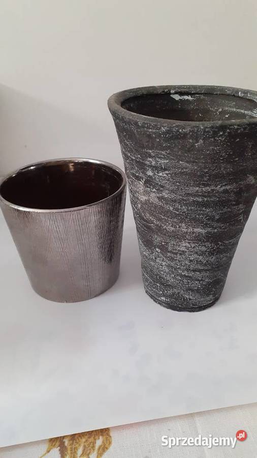 Doniczki osłonki na kwiaty doniczkowe Szczecin sprzedam