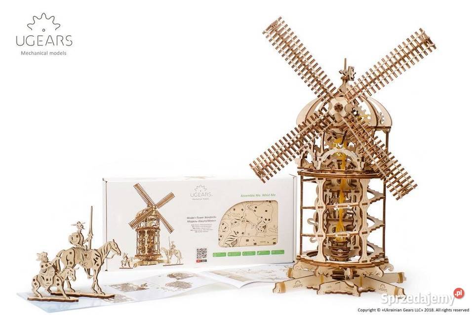WieżaMłyn Wiatrowy Model mechaniczny do podkarpackie Rzeszów