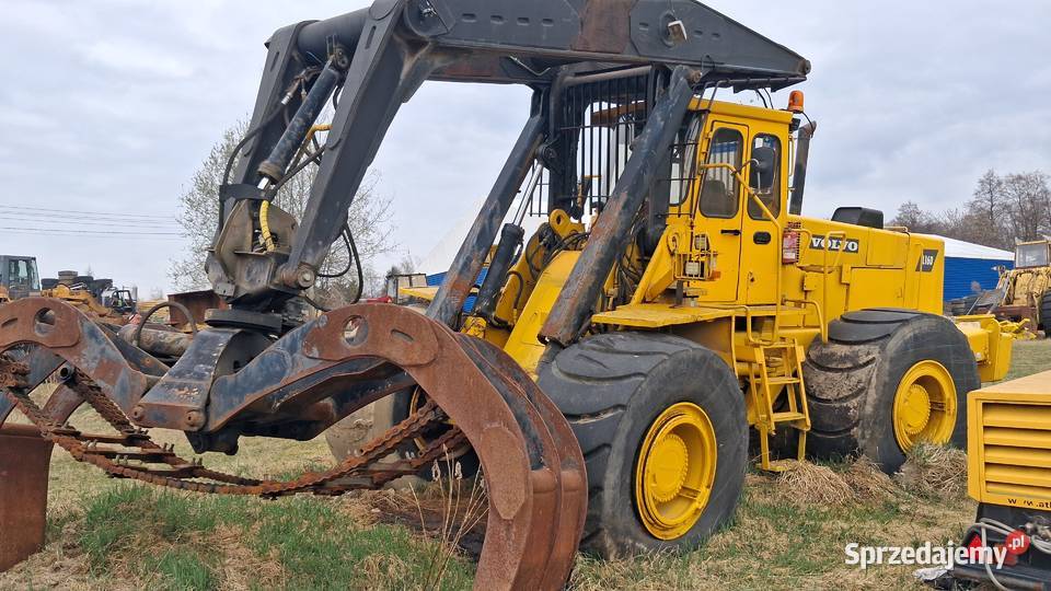 Ładowarka do drewna chwytak przeładunkowa Volvo dolnośląskie Chojnów