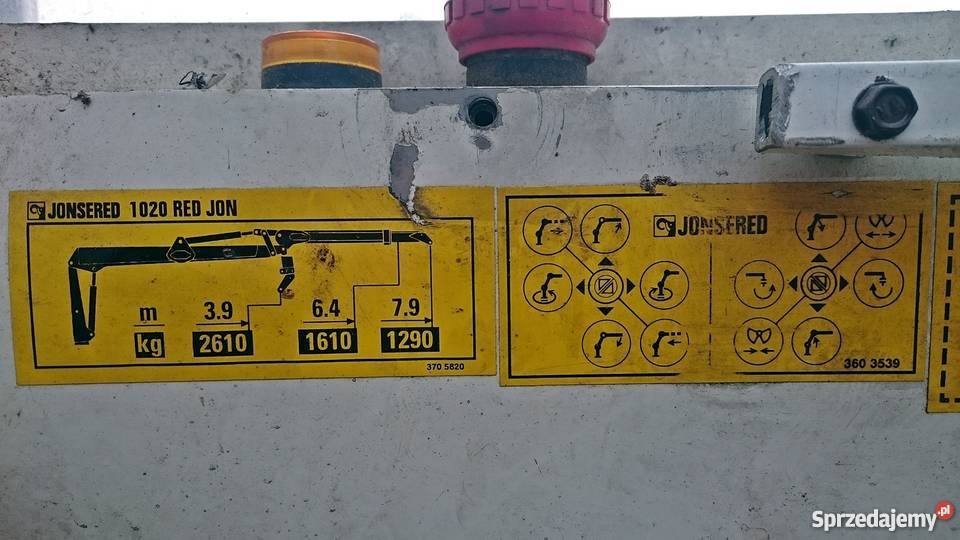 Dźwig Jonsered 1020 Kościerzyna