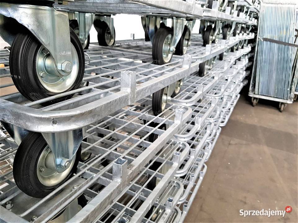WÓZEK transportowy magazynowy 80x70x180 500 KOŁA Pozostałe Dzierżoniów