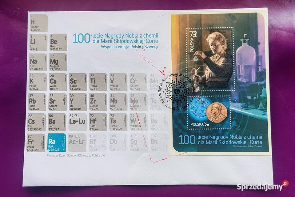 Kolekcjonerska koperta FDC z 2011 r Rarytas mazowieckie Pruszków