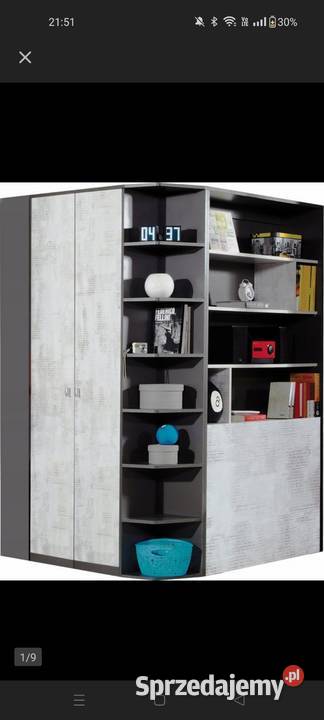 Szafa Narożna TABLO 1 GrafitEnigma 195cm