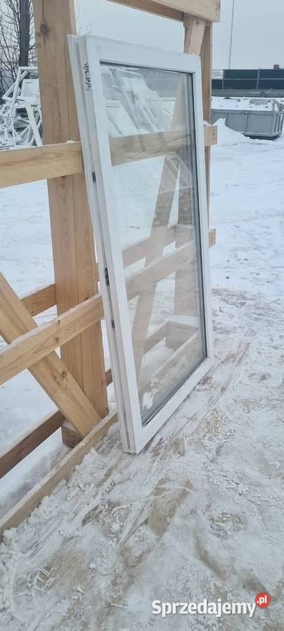 OKNA KacprzaK Witryna 77x133 FIX Używany PCV lubelskie Lublin
