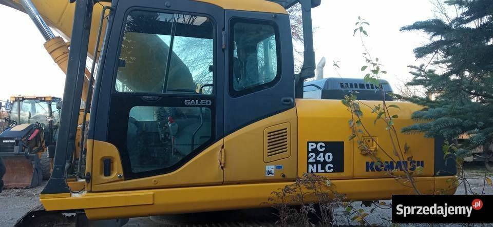 Koparka gąsiennicowa Komatsu PC240 2005r małopolskie Gotkowice sprzedam