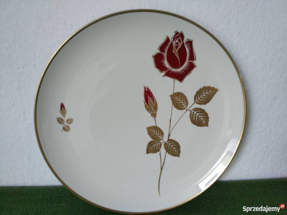 Patera talerz róża porcelana sygnowana Ropa sprzedam