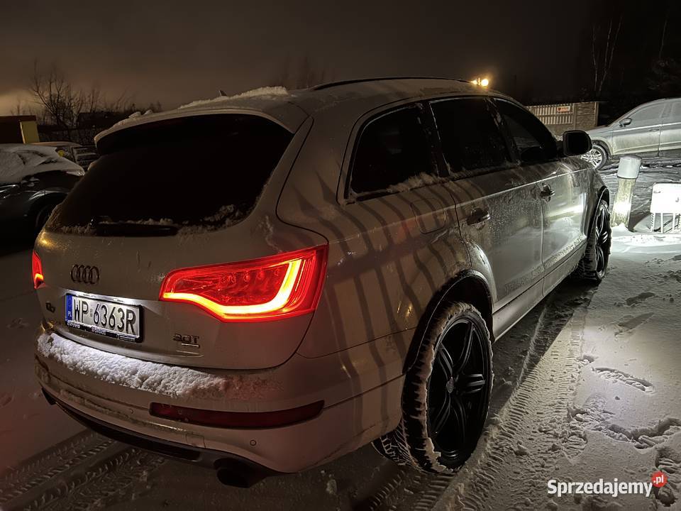 Sprzedam zamienię Audi Q7 30 TFSI 333 2 x sline łopatki zmiany biegów Płock