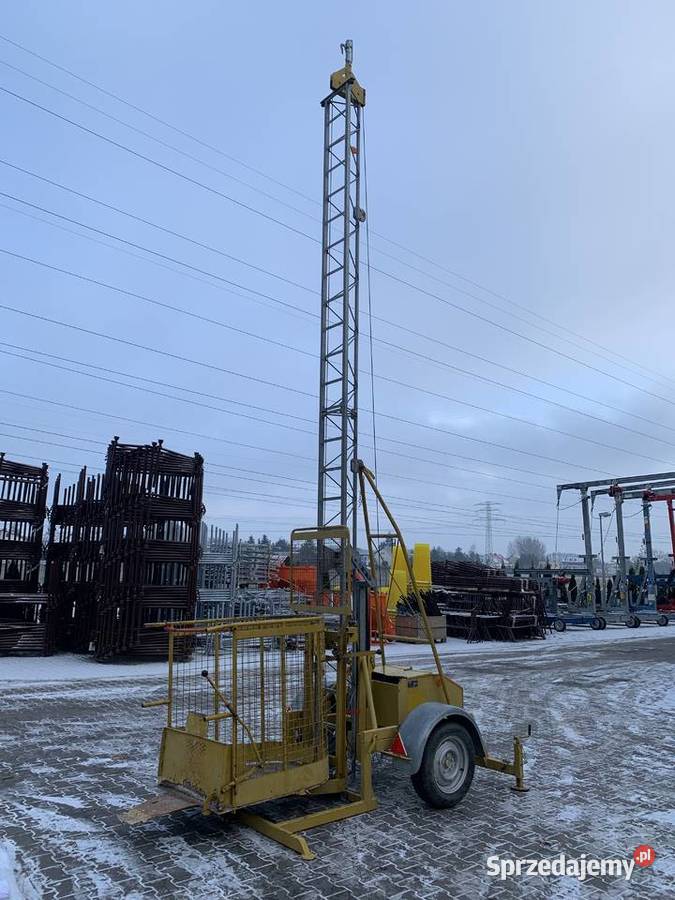 Winda Budowlana wyciąg HERZOG Junior 200 Rok produkcji 2000 Ślesin