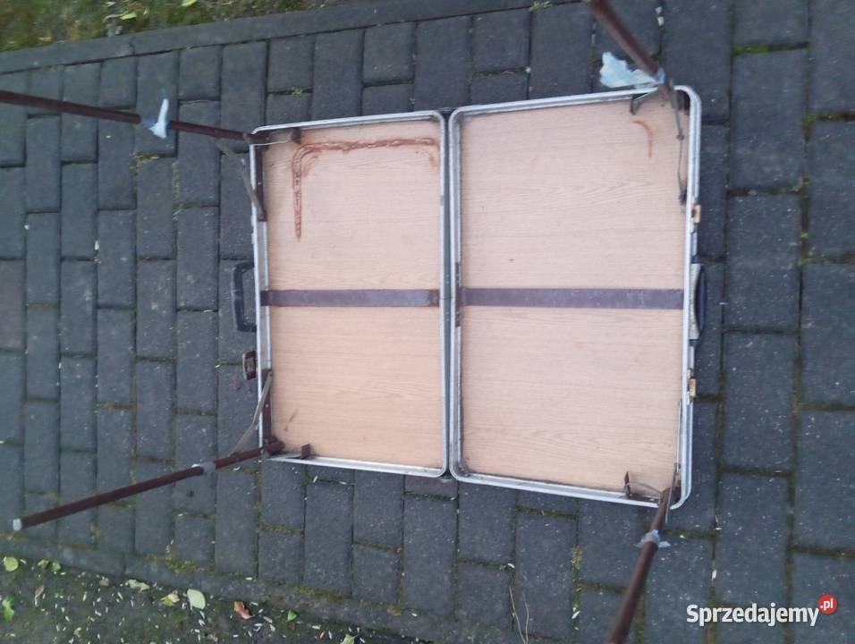 Sprzedam stolik rozkładany z PRLu Mosina