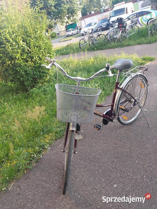 Rower miejski damka Merida 3 biegi koszyk ładny Poznań