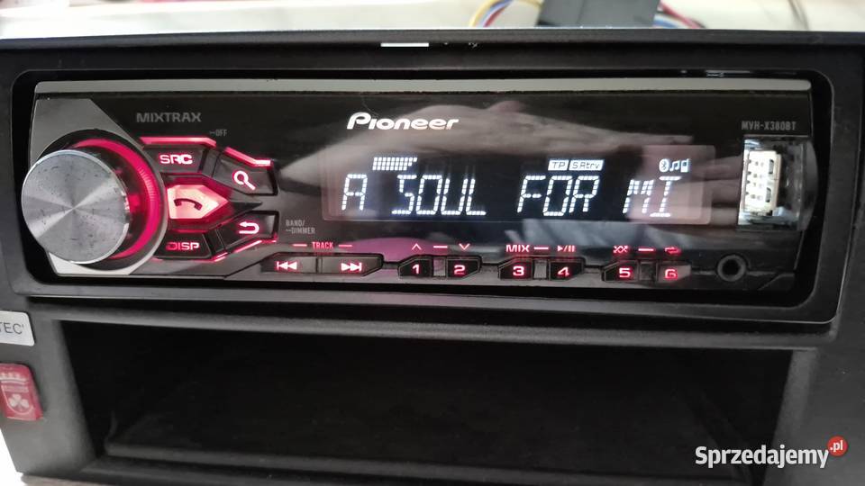 Pioneer MVH X380BT USB Radio samochodowe Pioneer Elektronika