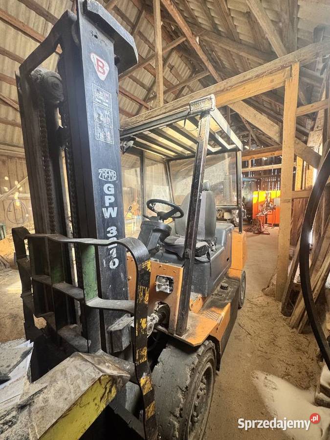 Wózek widłowy GPW Gliwice mazowieckie Sokołów Podlaski