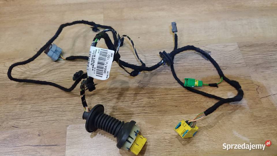 Wiązka drzwi tył lewy peugeot 308 Układ elektryczny łódzkie