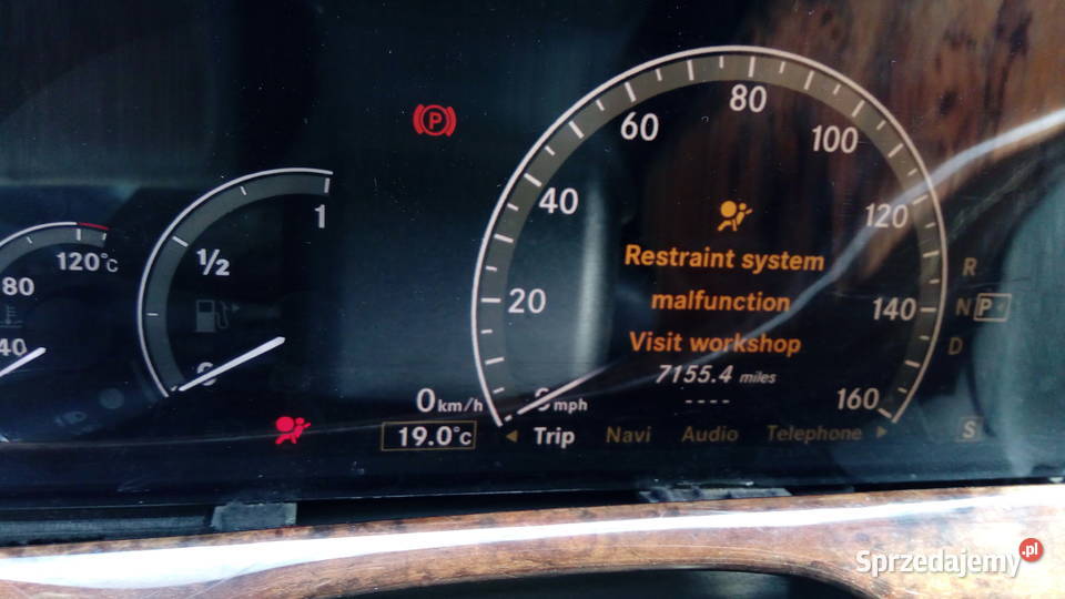 Licznik Mercedes w 221 30 diesel uk Części samochodowe