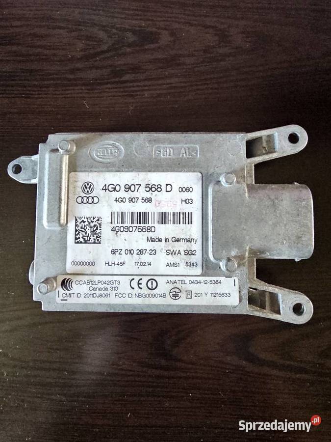 radarasystent zmiany pasa ruchu Audi A6C7 Tarnowiec