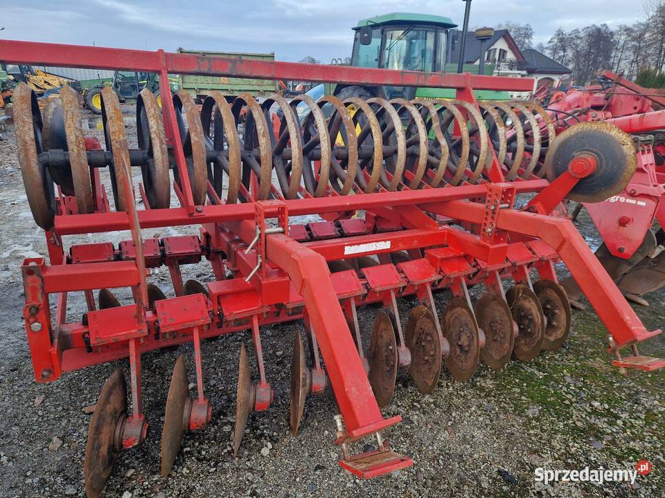 Agregat talerzowy 3m Talerzówka wał daszkowy nieuszkodzony Osiek Mały