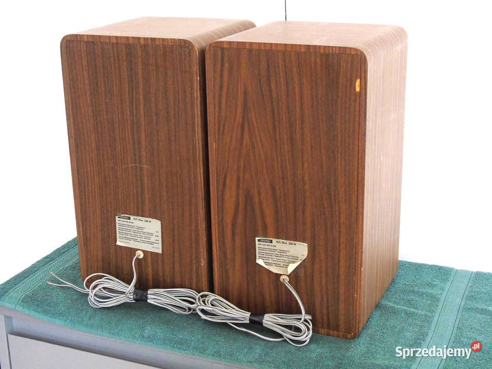Monitory Grundig Box 306 M Vintage HiFi DOSTAWA Elektronika Jasło
