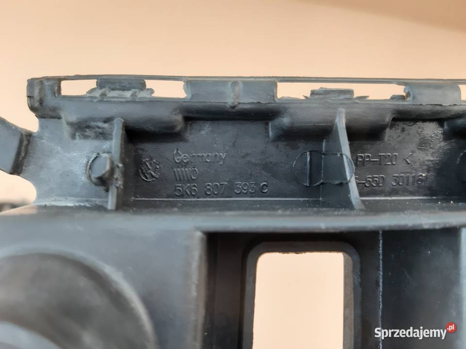 VW GOLF VI HB 5D ŚLIZG ZDERZAKA LEWY TYŁ Trzciel