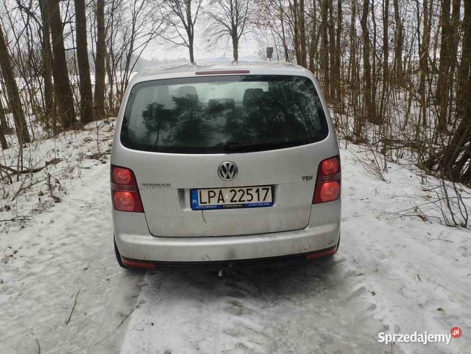 Volkswagen Touran 1 9 TDI2007 277000 przebieg nieuszkodzony Parczew sprzedam