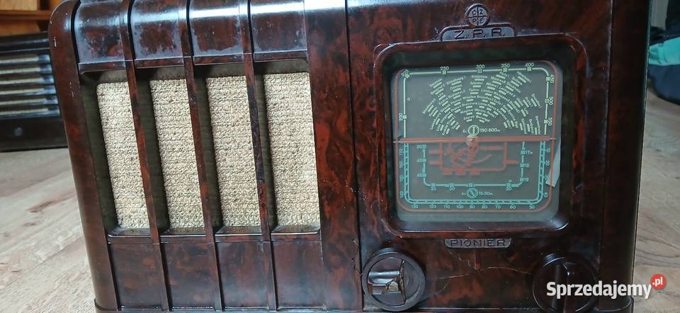 Radio lampowe Pionier U II małopolskie Kraków