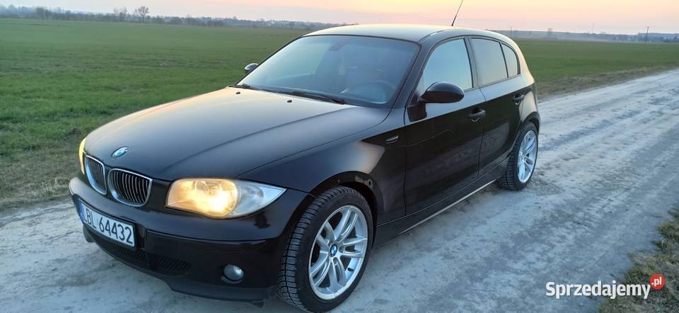 BMW e87 20d czarny Zamość sprzedam