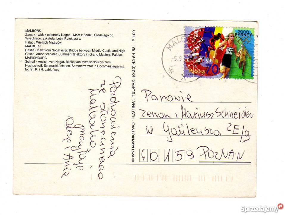 MALBORK POCZTÓWKA WIELOWIDOKOWA