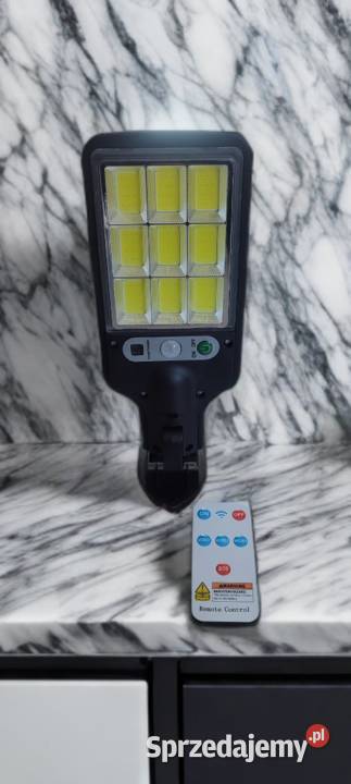 Lampa solarna uliczna czujnik ruchu i zmierzchu Lubawka