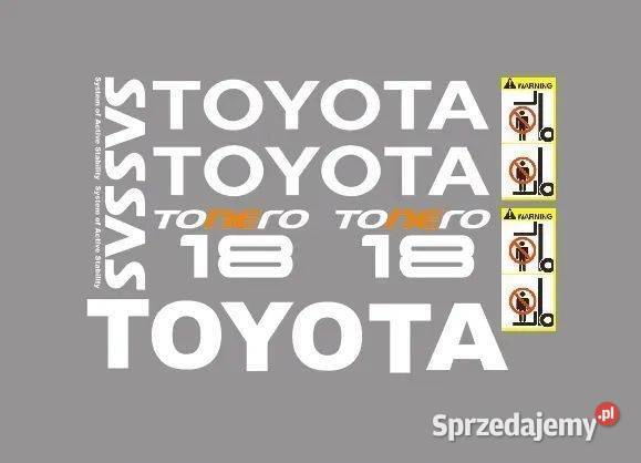 Naklejki oklejenie TOYOTA TONERO 18 Zamiennik mazowieckie Janików
