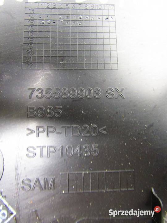 OSŁONA SŁUPKA LEWA JEEP RENEGADE 735589903