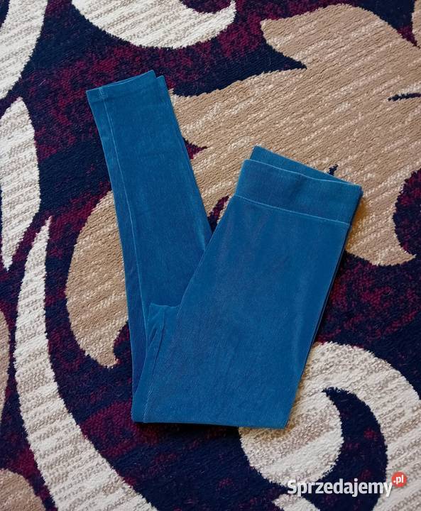 Legginsy prążkowane elastyczne i dopasowane Warszawa sprzedam