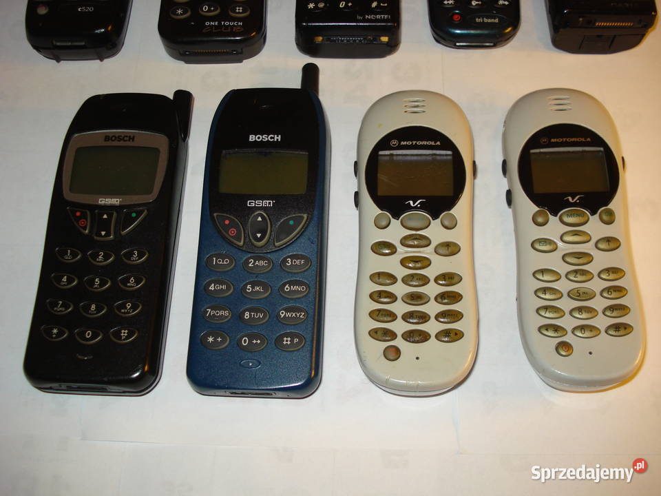 Nortel Motorola Ericsson Bosch Alcatel Kolekcja Gdynia