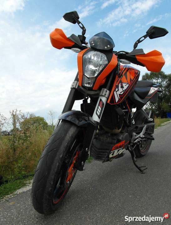 KTM Duke 125 wydech Gianelli na kat B benzyna dolnośląskie Wrocław