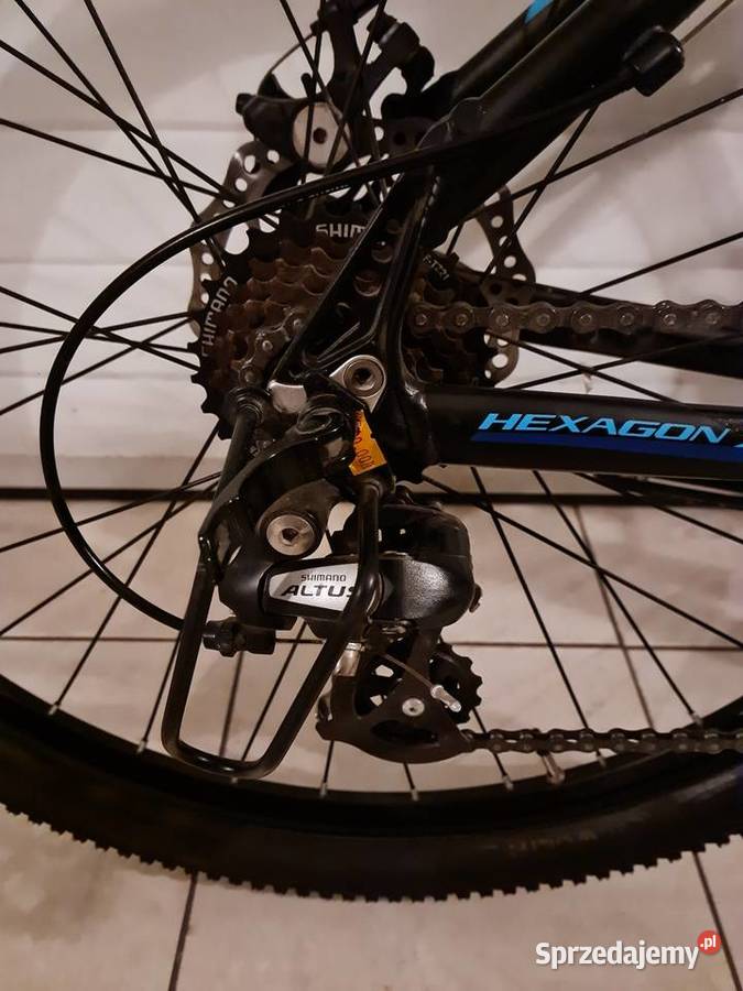 Rower KROSS Hexagon 30 niebieskoczarny Ostrów Wielkopolski