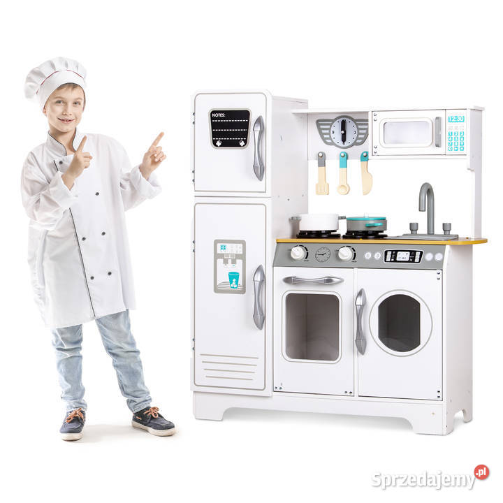 Drewniana kuchnia z akcesoriami dzieci ECOTOYS Smogorzów