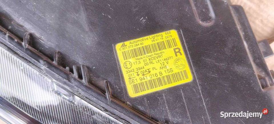 Lampa Przód Bi Xenon Led Skoda Octavia 3 III 5E Lampy przednie dolnośląskie sprzedam