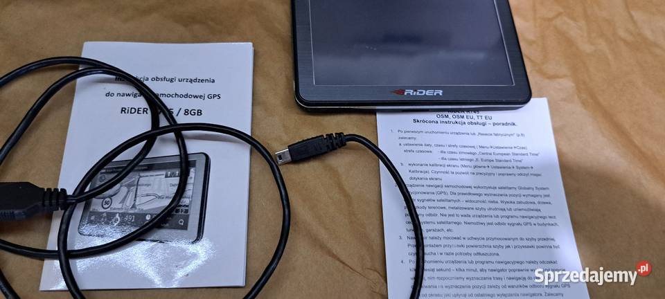 nawigacja GPS rider r745 tt eu GPS i akcesoria Elektronika wielkopolskie Dolsk