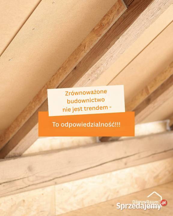 Dach warstwa osłonowa i wentylacyjna docieplenia Łódź sprzedam