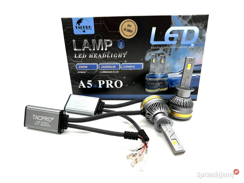 Żarówki LED H1 100W 930V komplet canbus osobowe mazowieckie Pomiechówek
