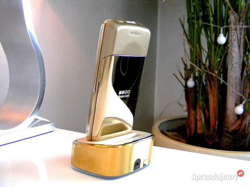 Telefon Nokia 8800 Sirocco Gold 18k ochrona Zgierz